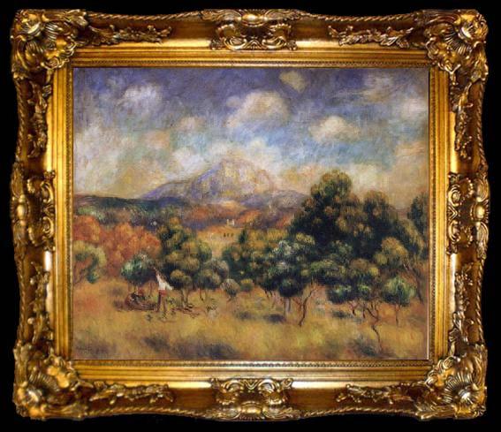framed  Paul Cezanne Mount Sainte-Victoire, ta009-2